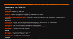 Desktop Screenshot of f00l.de